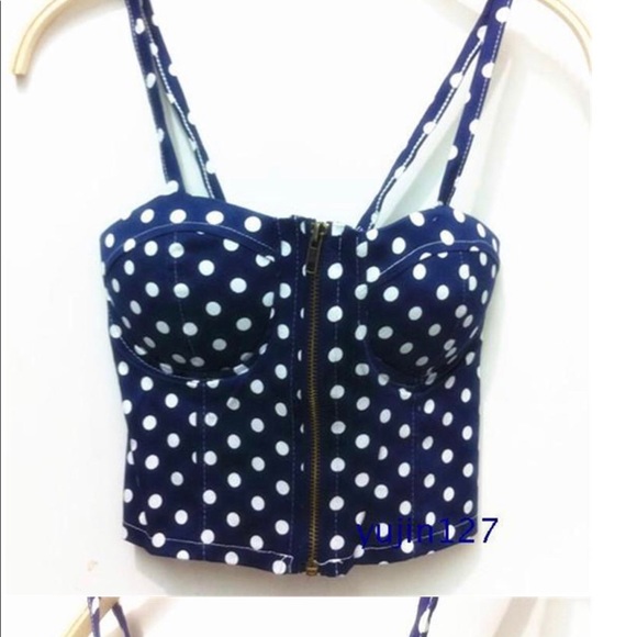 Crop top polka dots - Picture 2 of 5